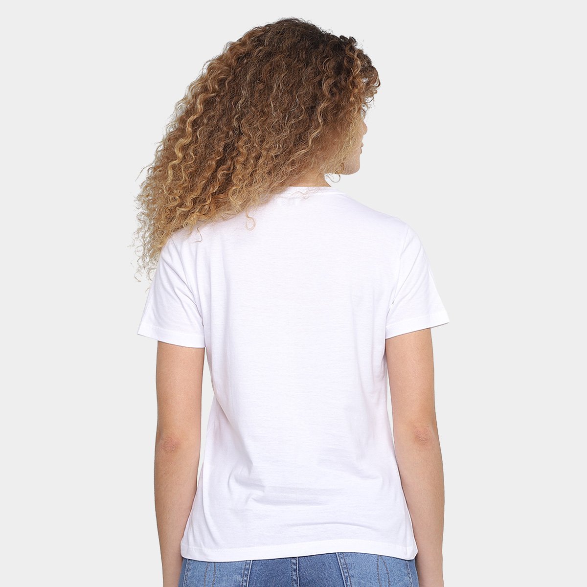 Camiseta Calvin Klein Mini Logo Feminina - Tam: P - 1