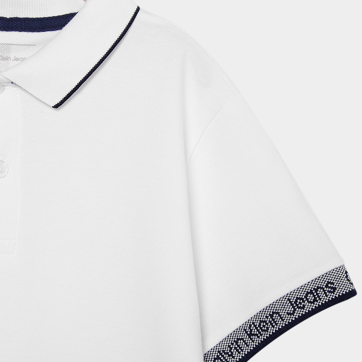 Camisa Polo Infantil Calvin Klein Menino - Tam: 14A - 1