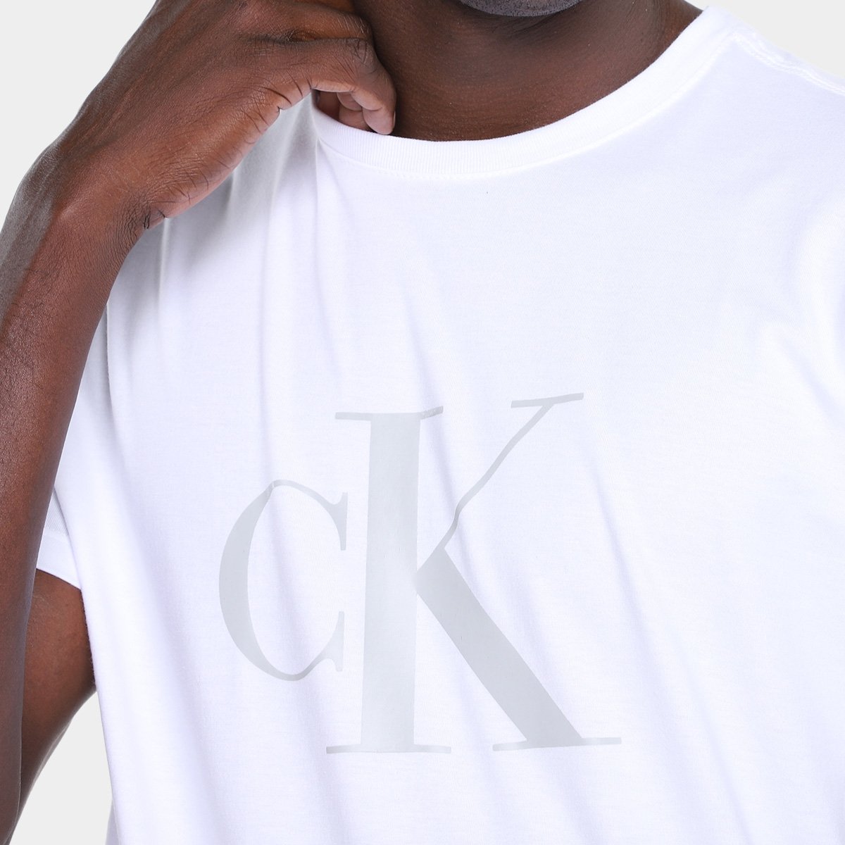 Camiseta Calvin Klein Gel Masculina - Tam: GG - 2