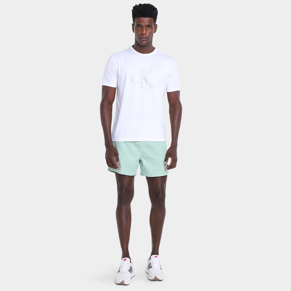 Camiseta Calvin Klein Gel Masculina - Tam: GG - 3