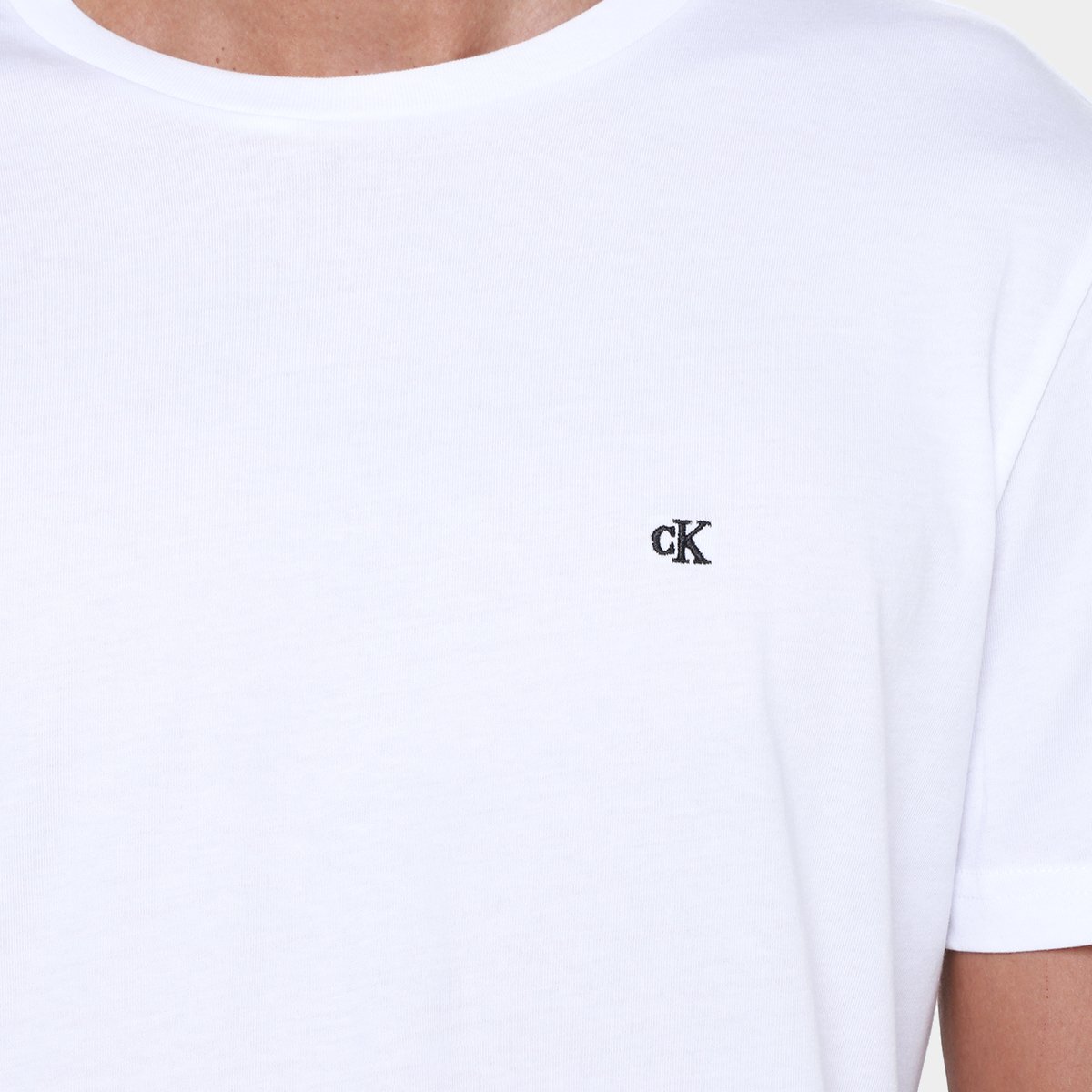 Camiseta Calvin Klein Bordado Masculina - Tam: M - 2