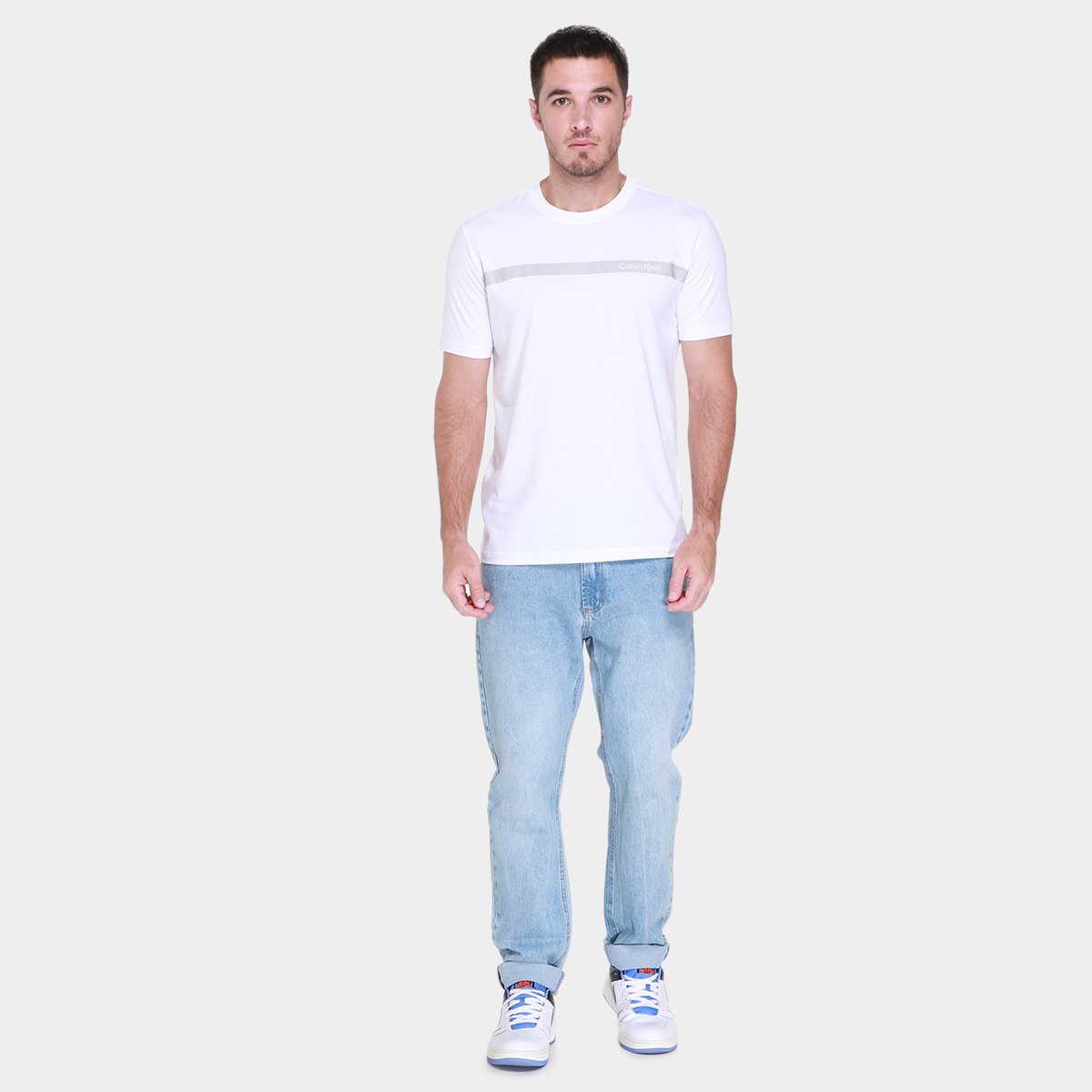 Camiseta Calvin Klein Masculina - Tam: M - 3