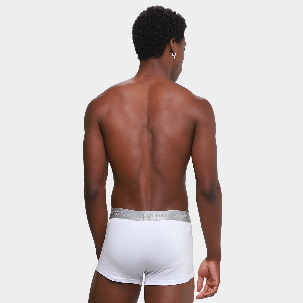 Cueca Boxer Calvin Klein Low Rise Trunk Masculina - Tam: P - 1