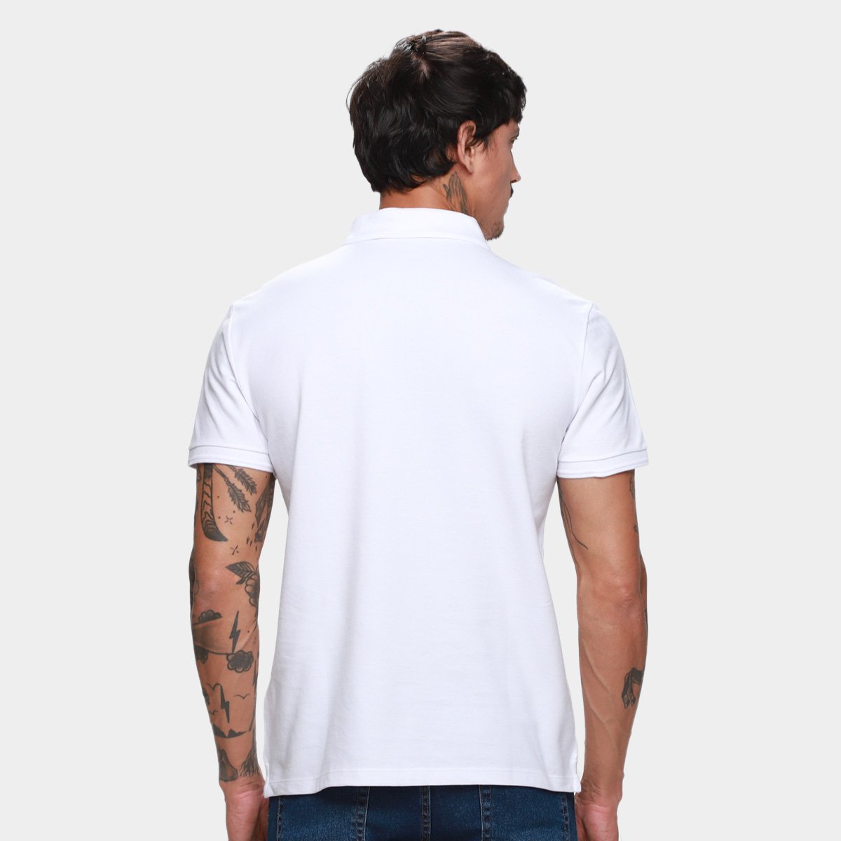 Camisa Polo Calvin Klein Logo Bordado Masculino - Tam: P - 1