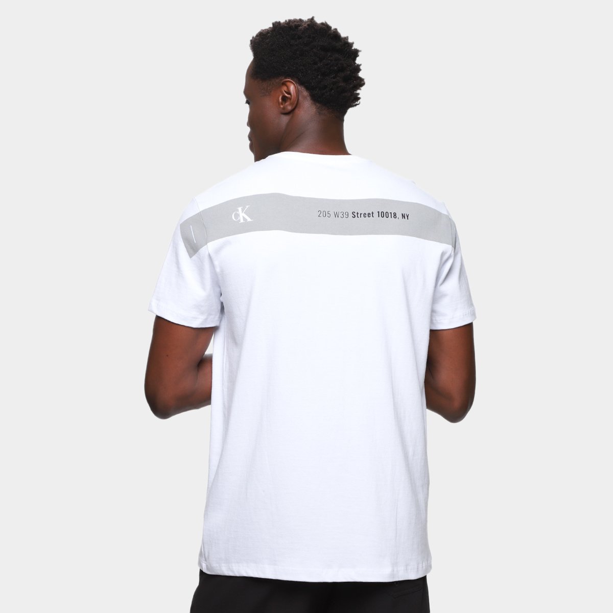 Camiseta Calvin Klein Address Masculina - Tam: P - 1