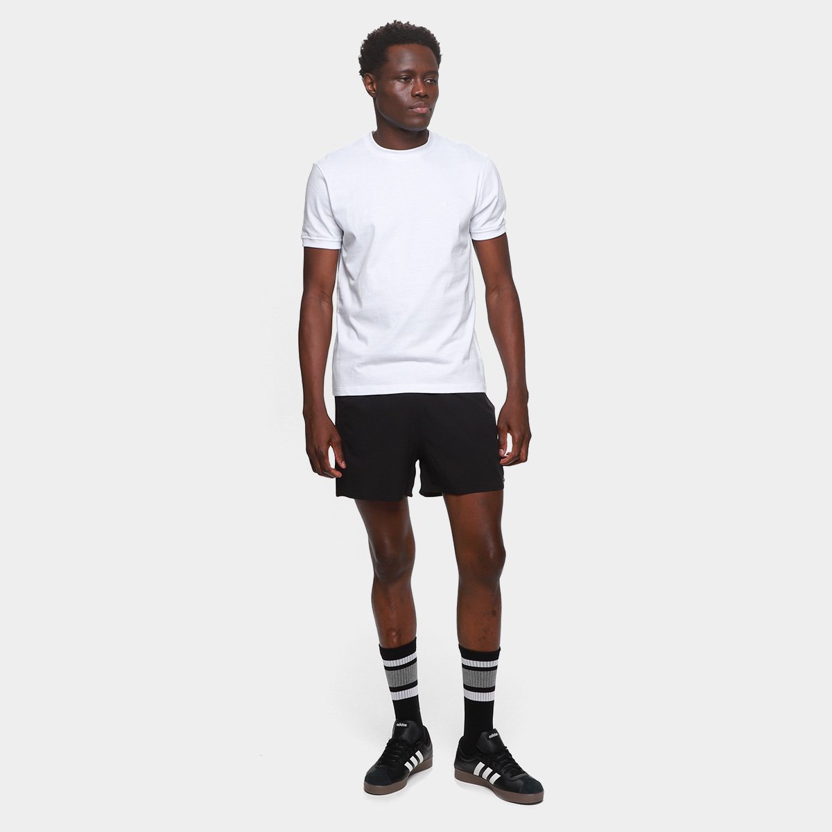 Camiseta Calvin Klein Malhão Com Punhos Masculina - Tam: P - 3