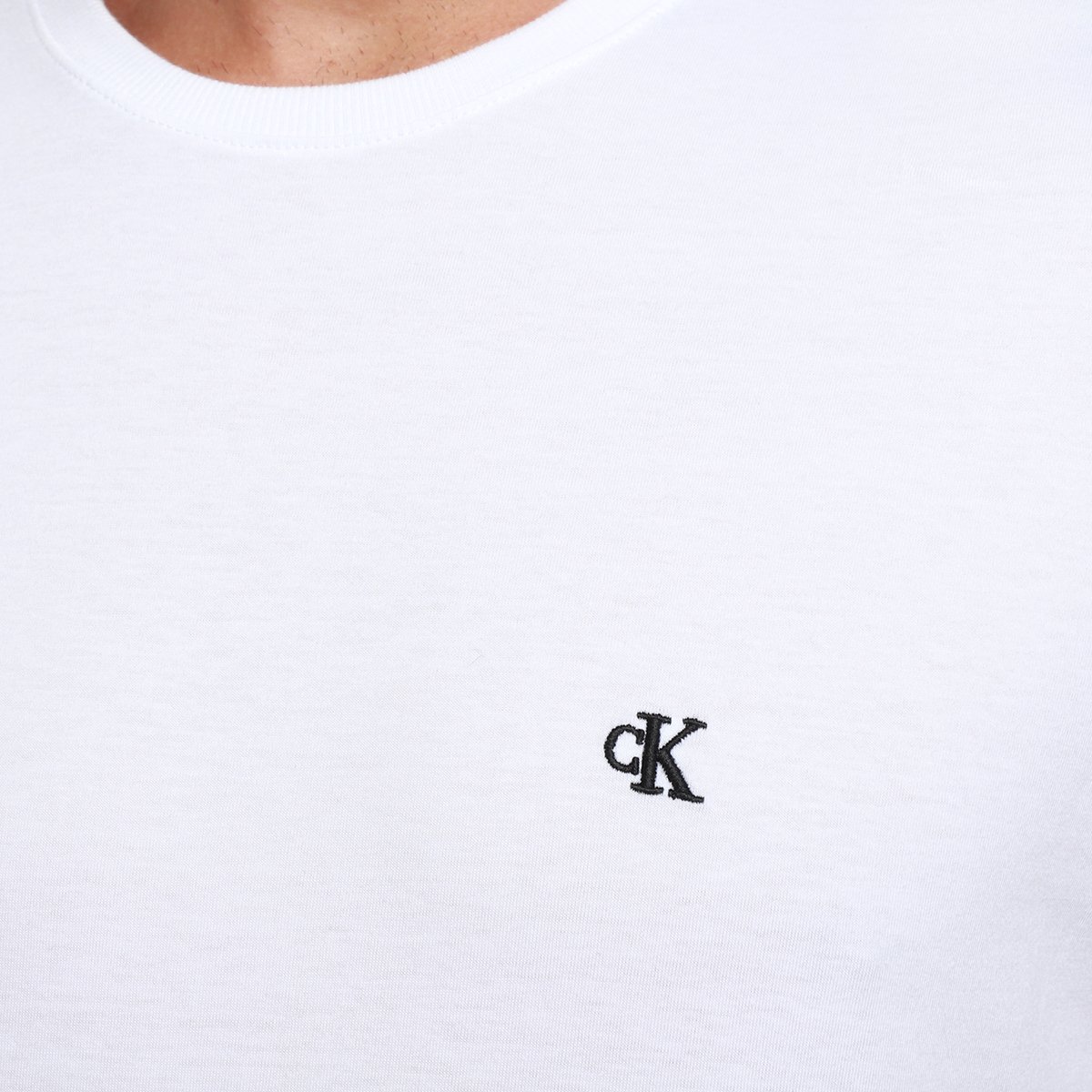 Camiseta Calvin Klein Logo Serif Font Masculino - Tam: M - 2