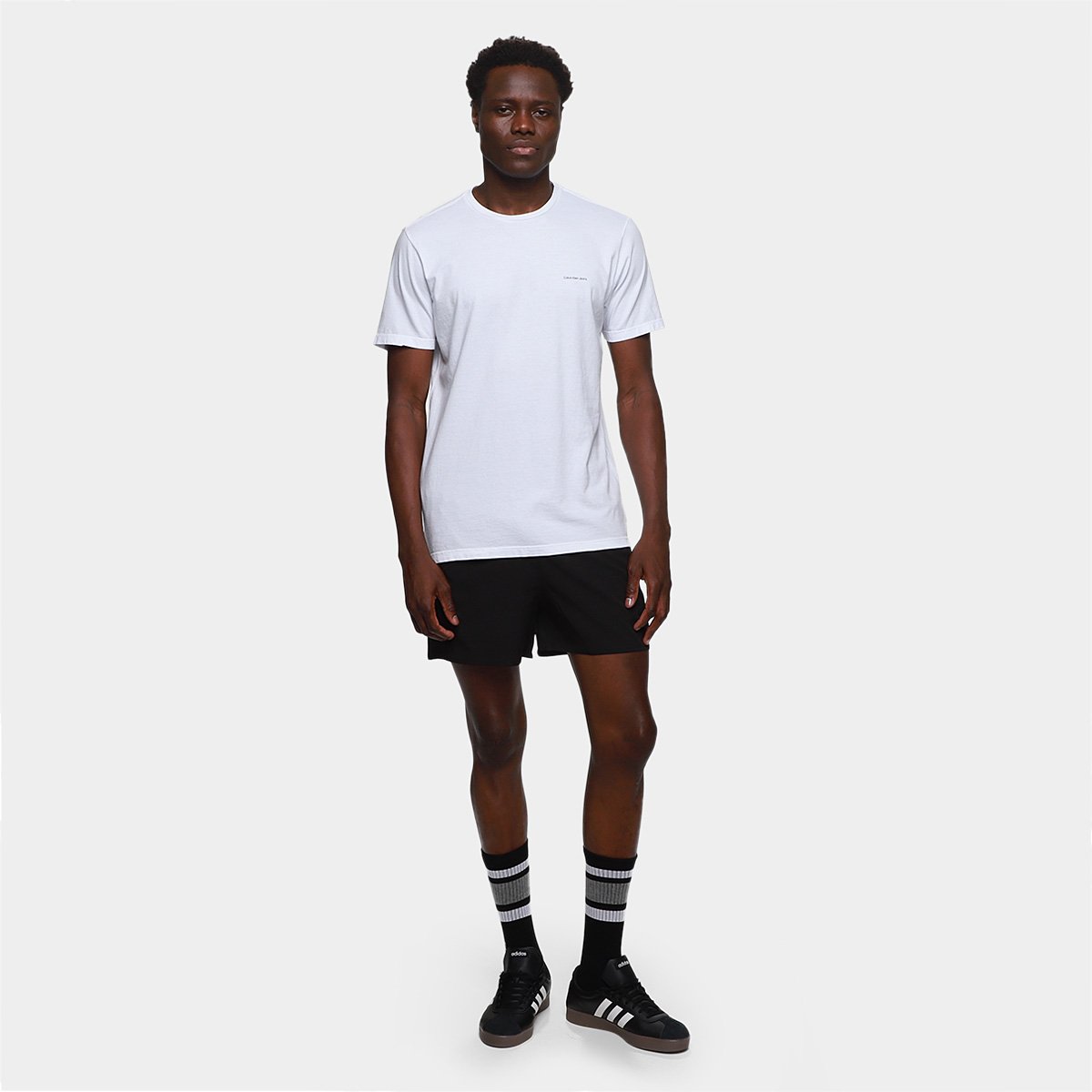 Camiseta Calvin Klein Sunset Overlay Masculina - Tam: M - 3