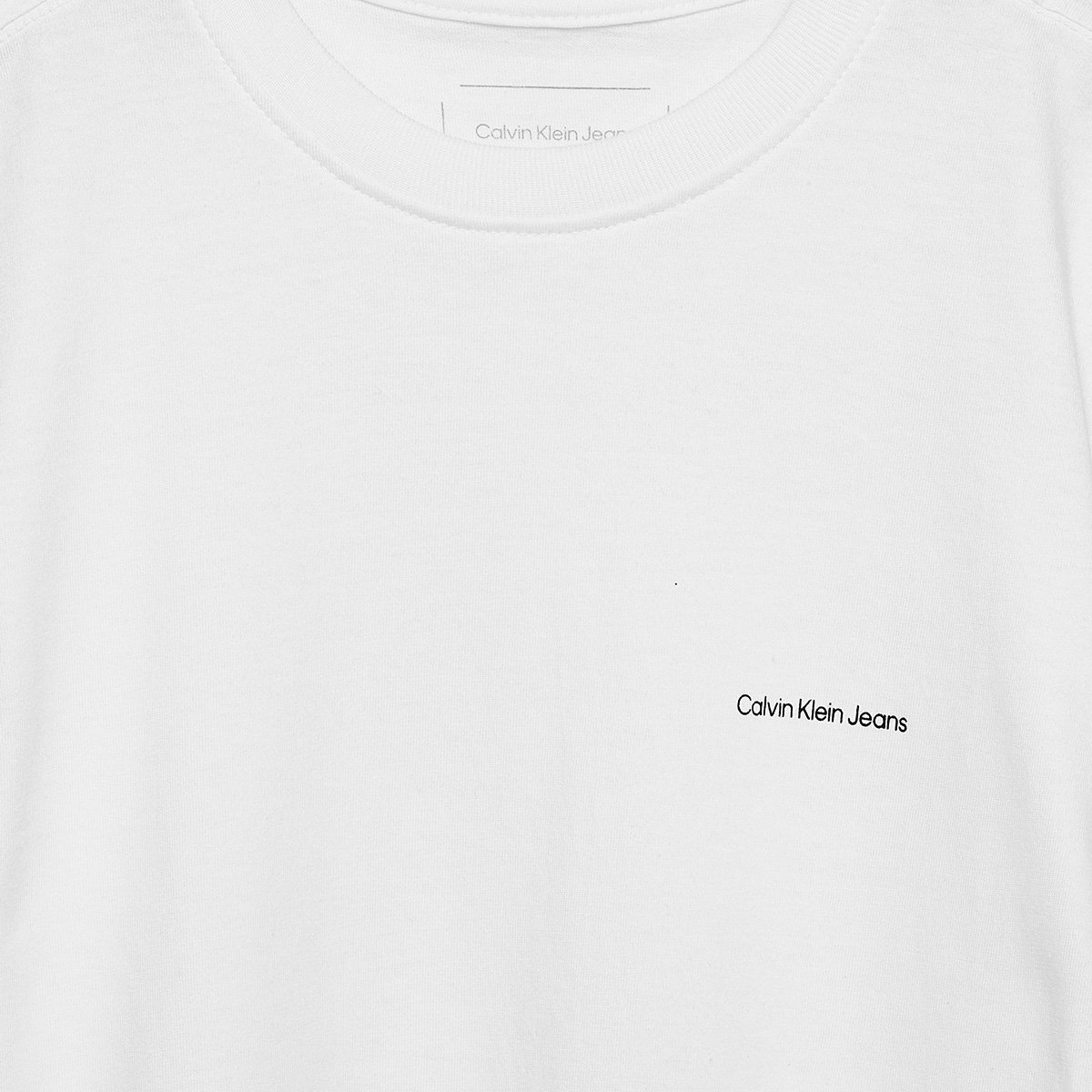 Camiseta Infantil Calvin Klein Logo - Tam: 8A - 1