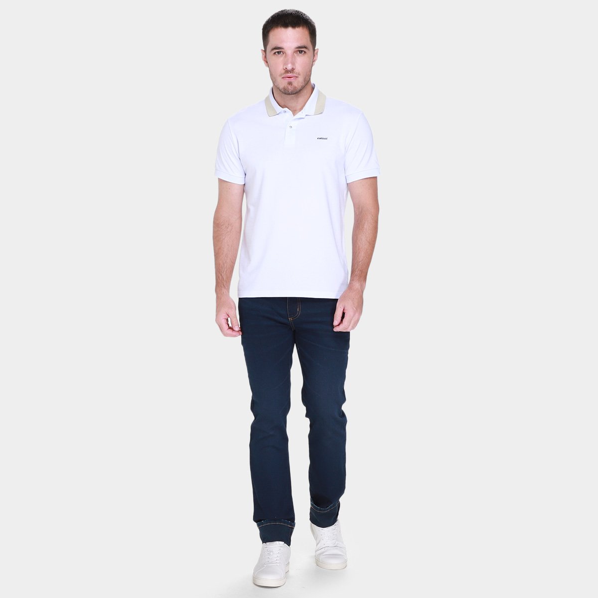 Camisa Polo Colcci Casual Masculina - Tam: P - 3