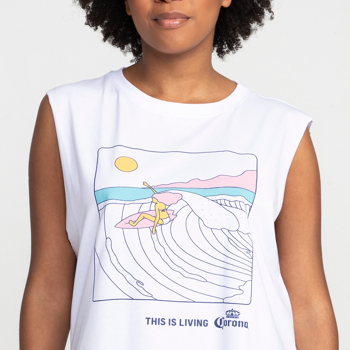 Camiseta Corona Free Spirit Feminina - Tam: P - 2
