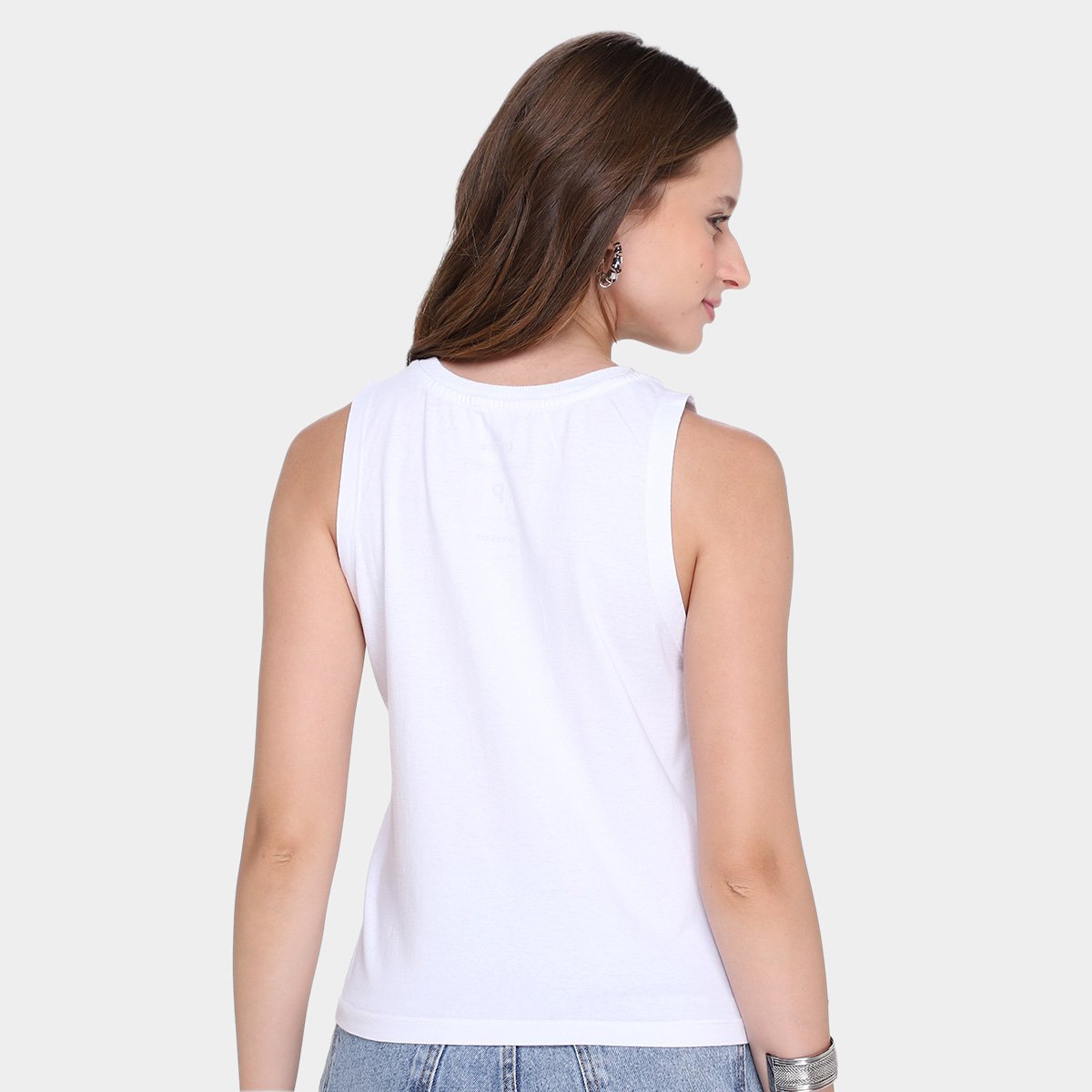 Camiseta Cropped Corona Manga Curta Feminina - Tam: EP - 1