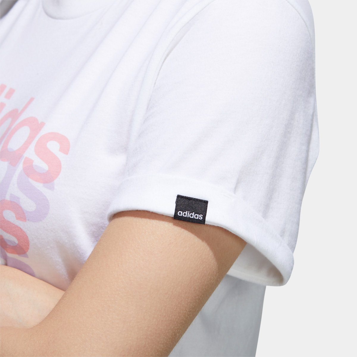 Camiseta Adidas Big Graphic Feminina - Tam: G - 3