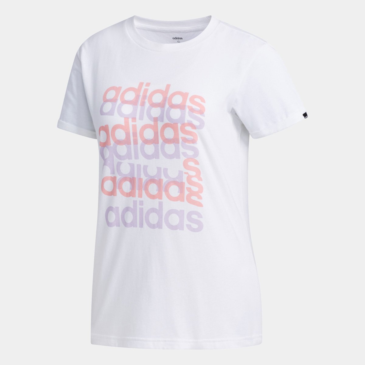 Camiseta Adidas Big Graphic Feminina - Tam: G - 5