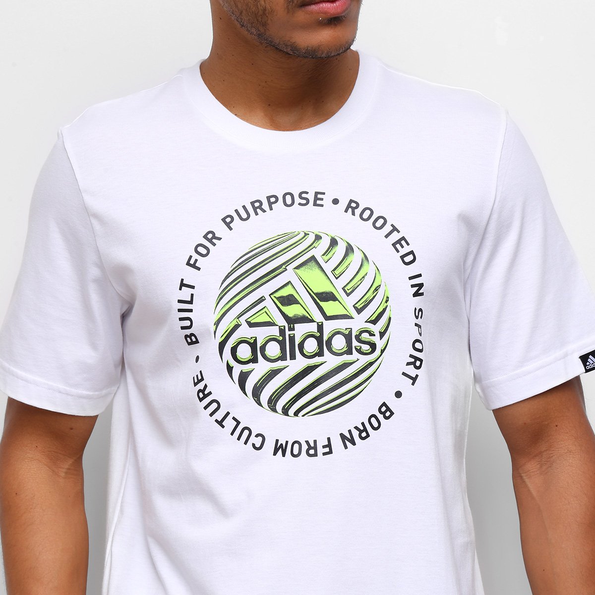 Camiseta Adidas Hype Masculina - Tam: G - 2