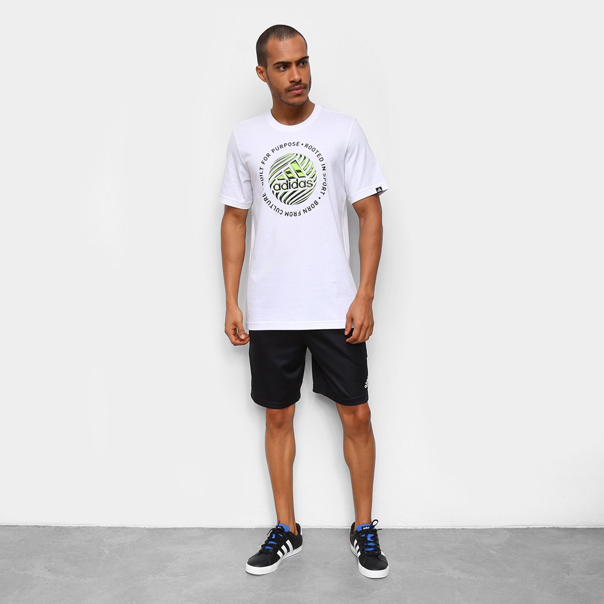 Camiseta Adidas Hype Masculina - Tam: G - 3