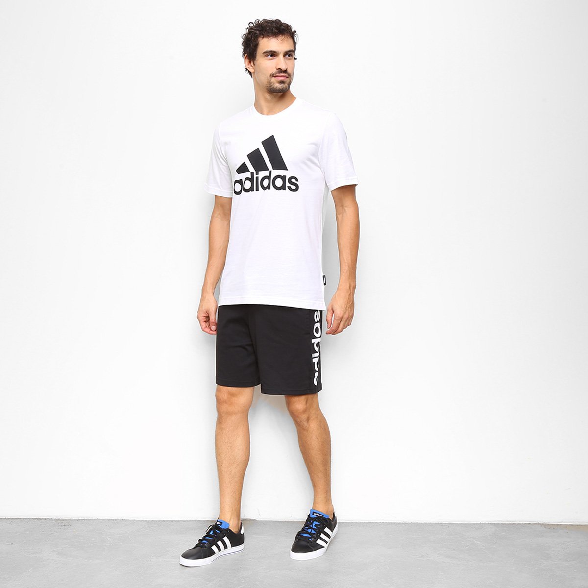 Camiseta Adidas Logo Masculina - Tam: P - 3