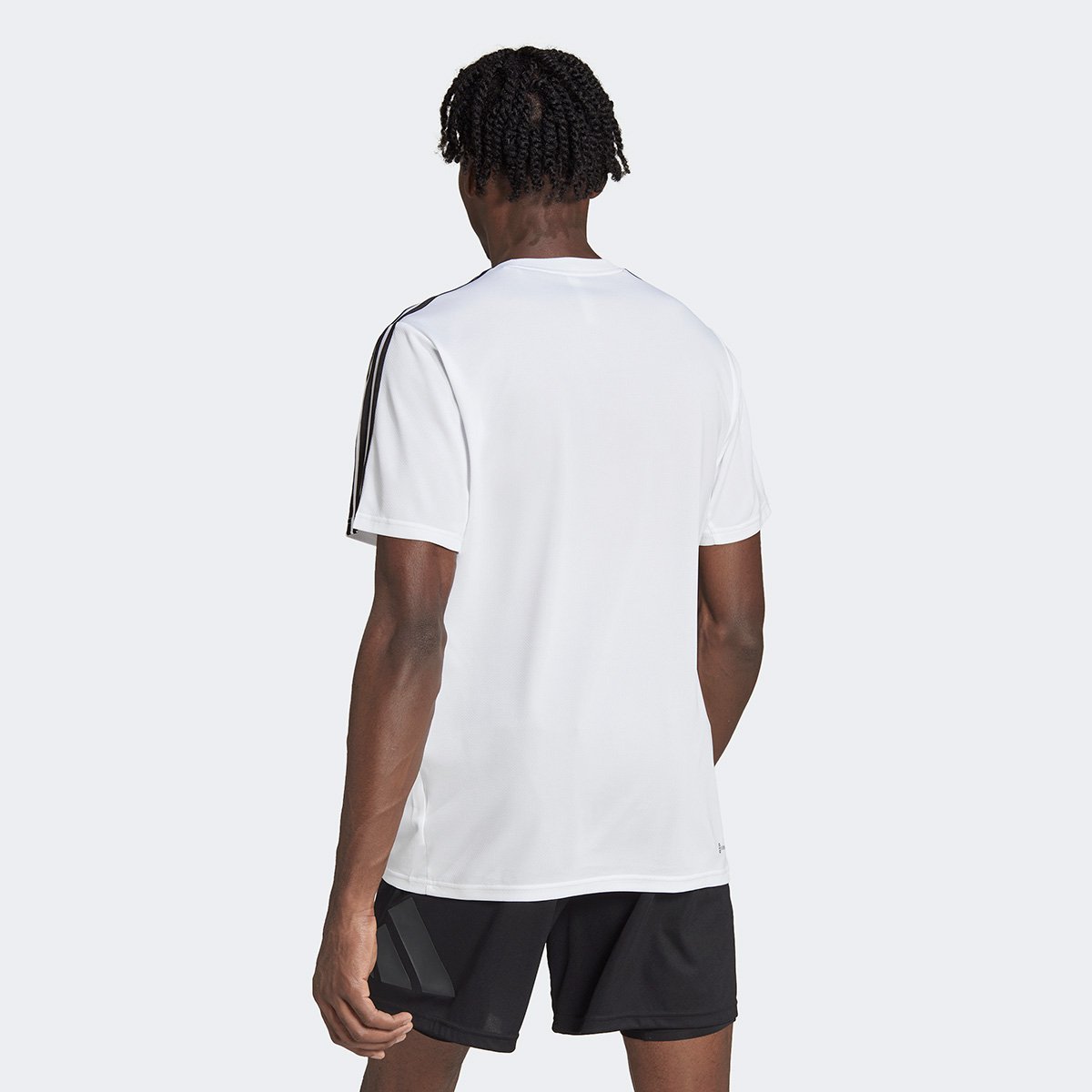 Camiseta Adidas 3 Listras Masculina - Tam: P - 1