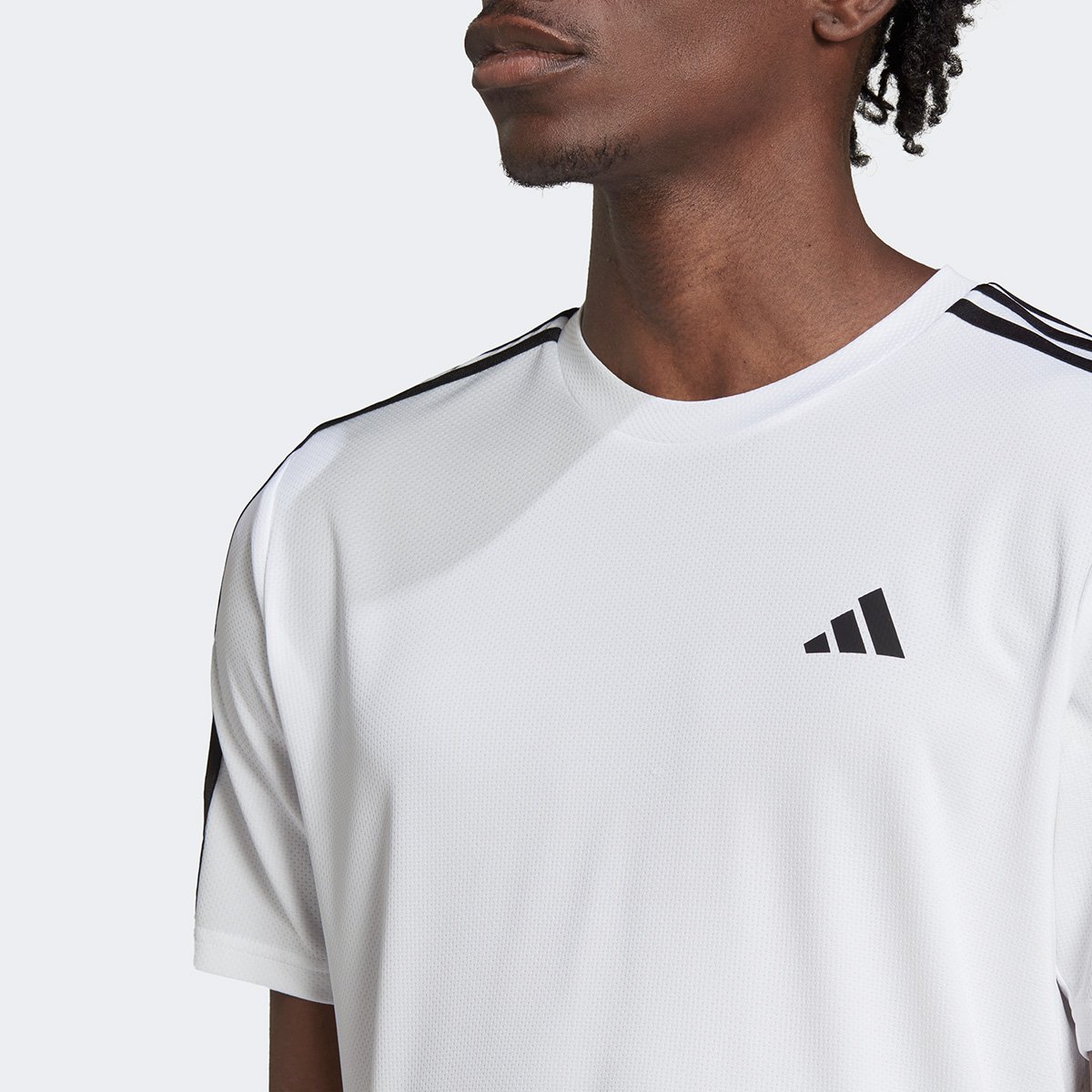 Camiseta Adidas 3 Listras Masculina - Tam: P - 2