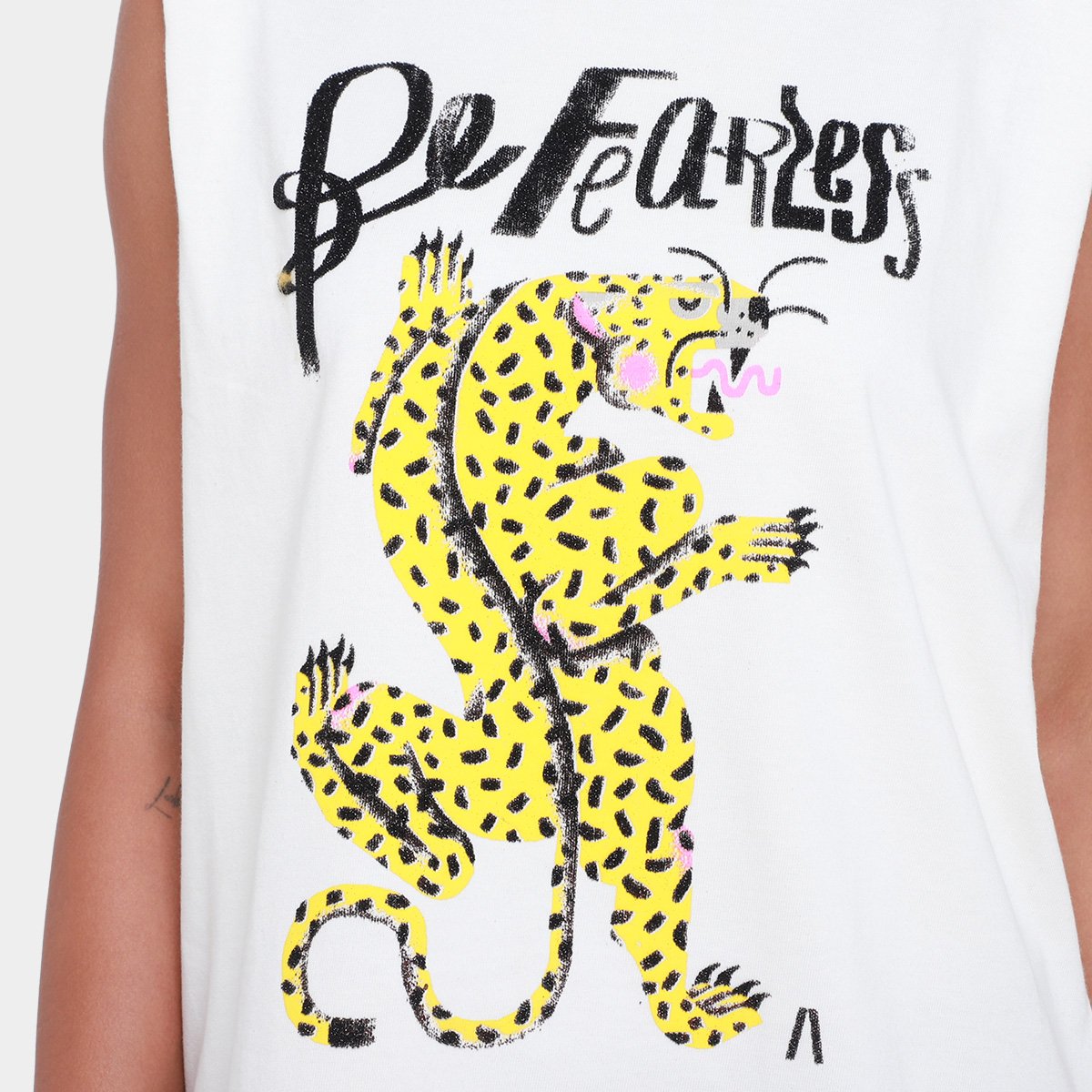 Regata Animale Jeans Be Fearless Feminina - Tam: G - 2