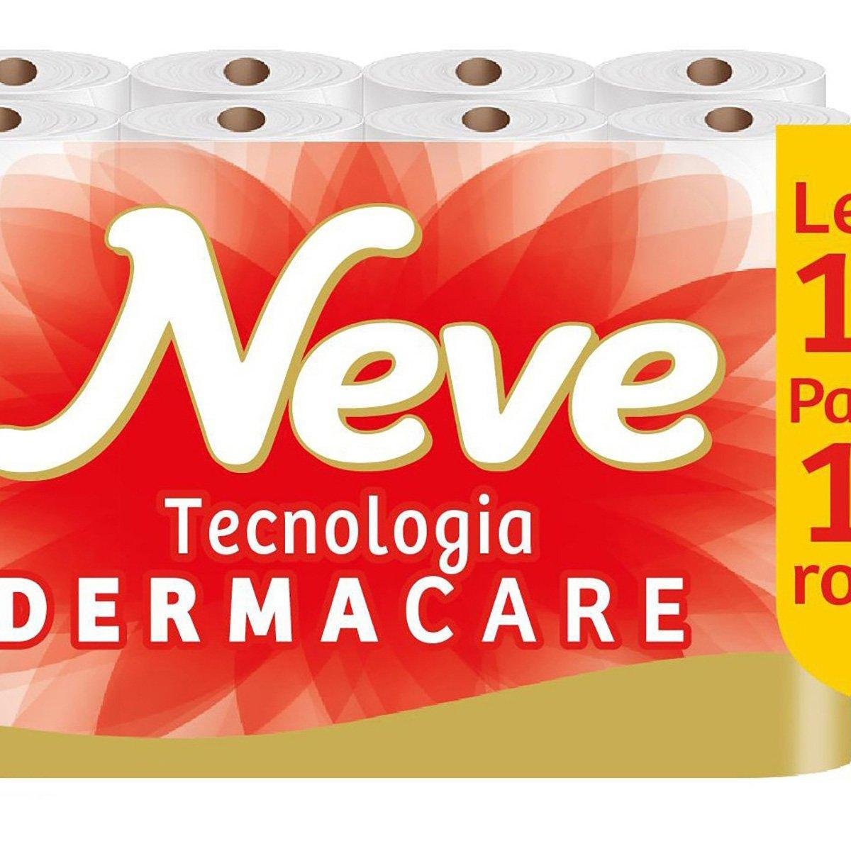 Papel Higiênico Folha Dupla Neve Toque de Seda Leve 16 Rolos 30m