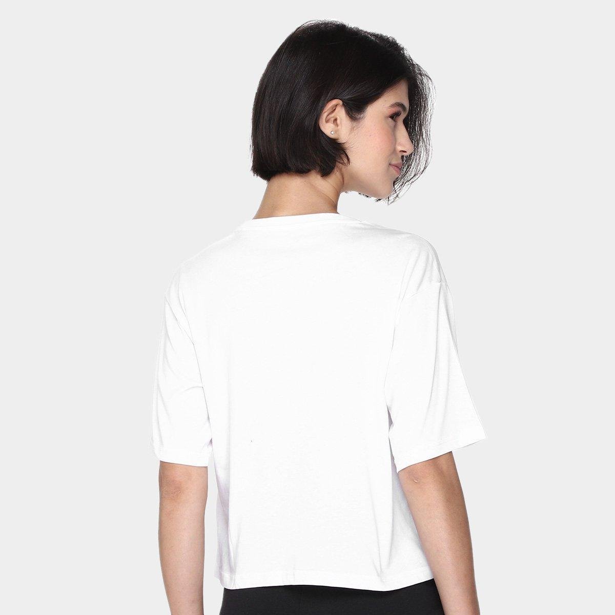 Camiseta Cropped Puma N.1 Logo Relaxed Feminina - Tam: P - 1