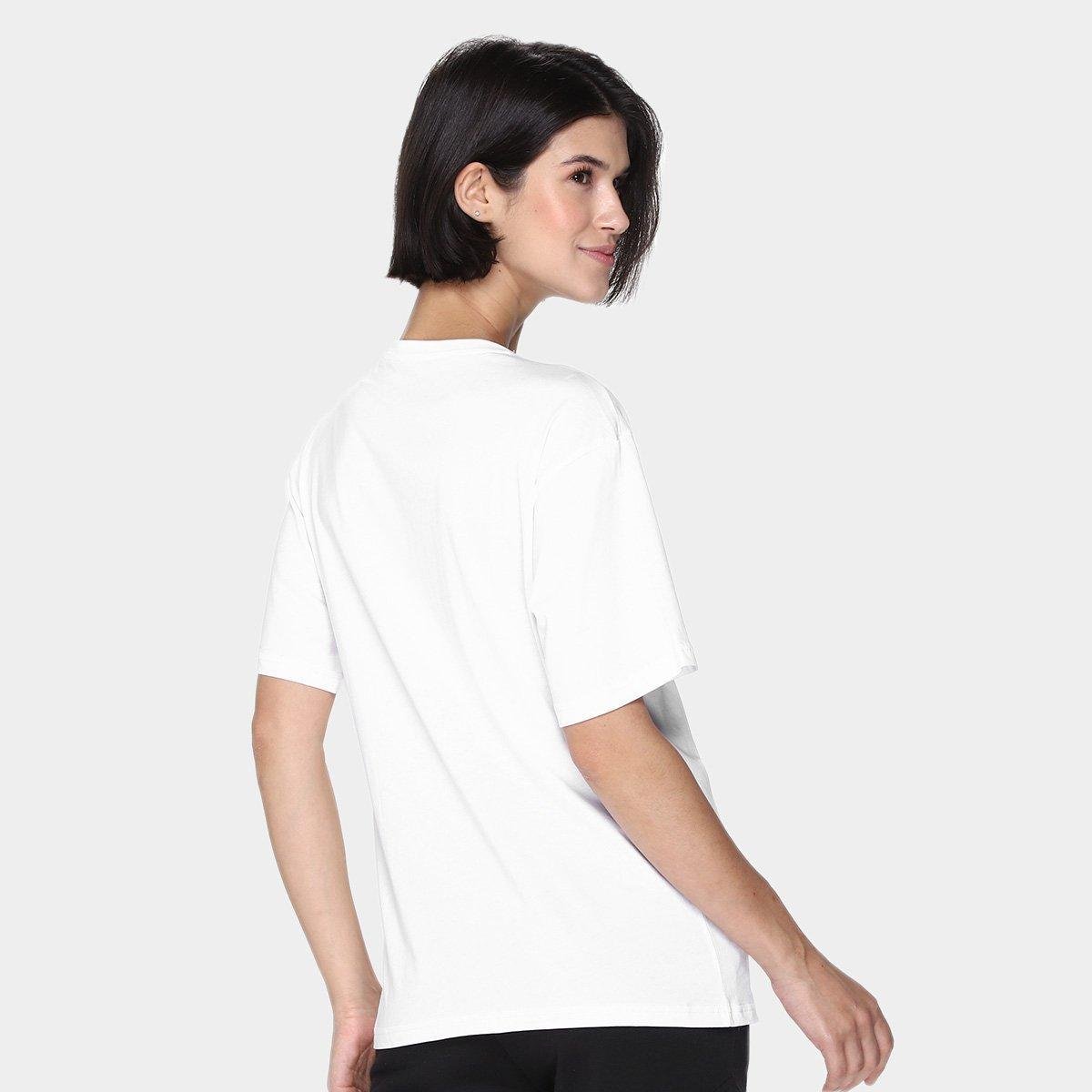 Camiseta Puma Logo Relaxed Feminina - Tam: GG - 1