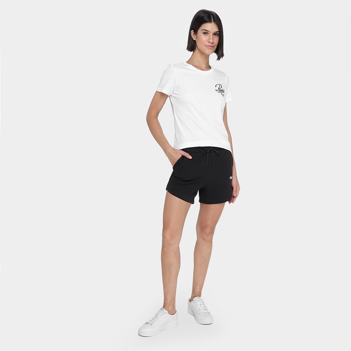 Camiseta Puma Script Feminina - Tam: P - 3