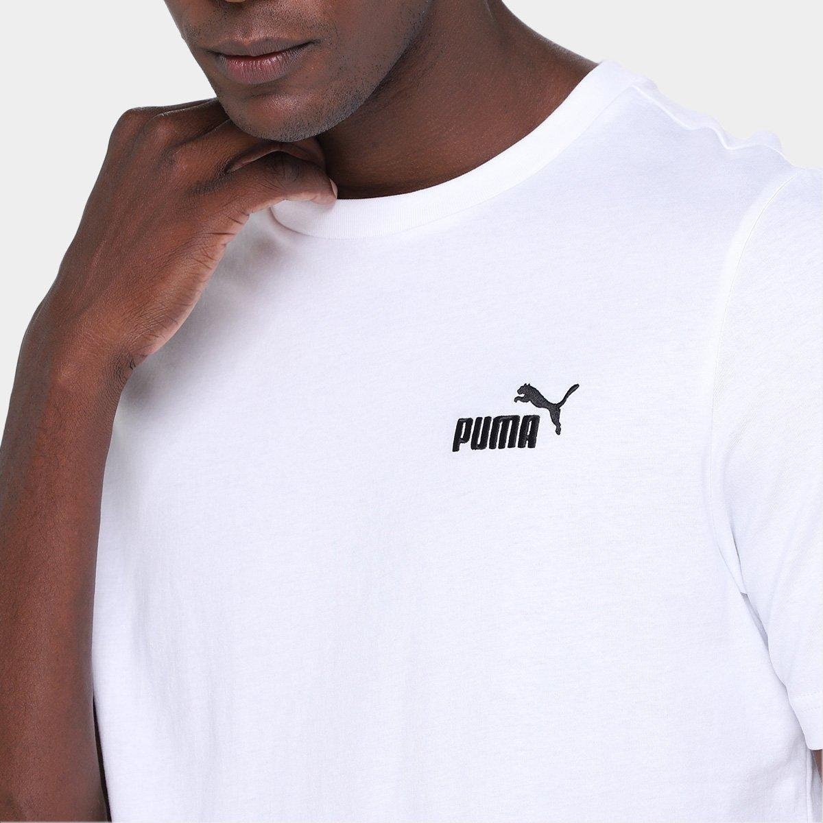 Camiseta Puma Small n. 1 Logo Masculina - Tam: P - 2