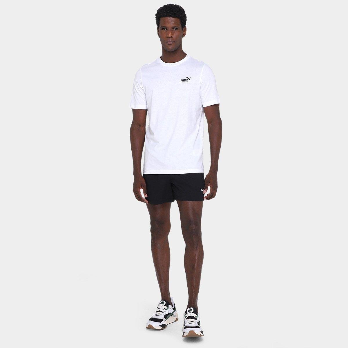 Camiseta Puma Small n. 1 Logo Masculina - Tam: P - 3