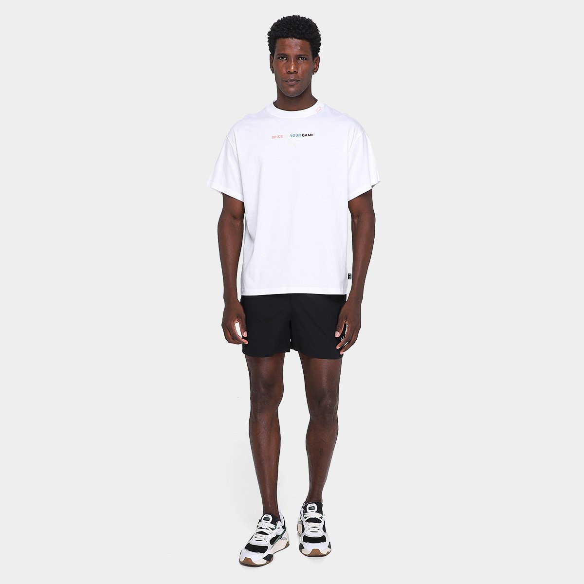 Camiseta Puma Spicy Dylan Masculina - Tam: P - 3