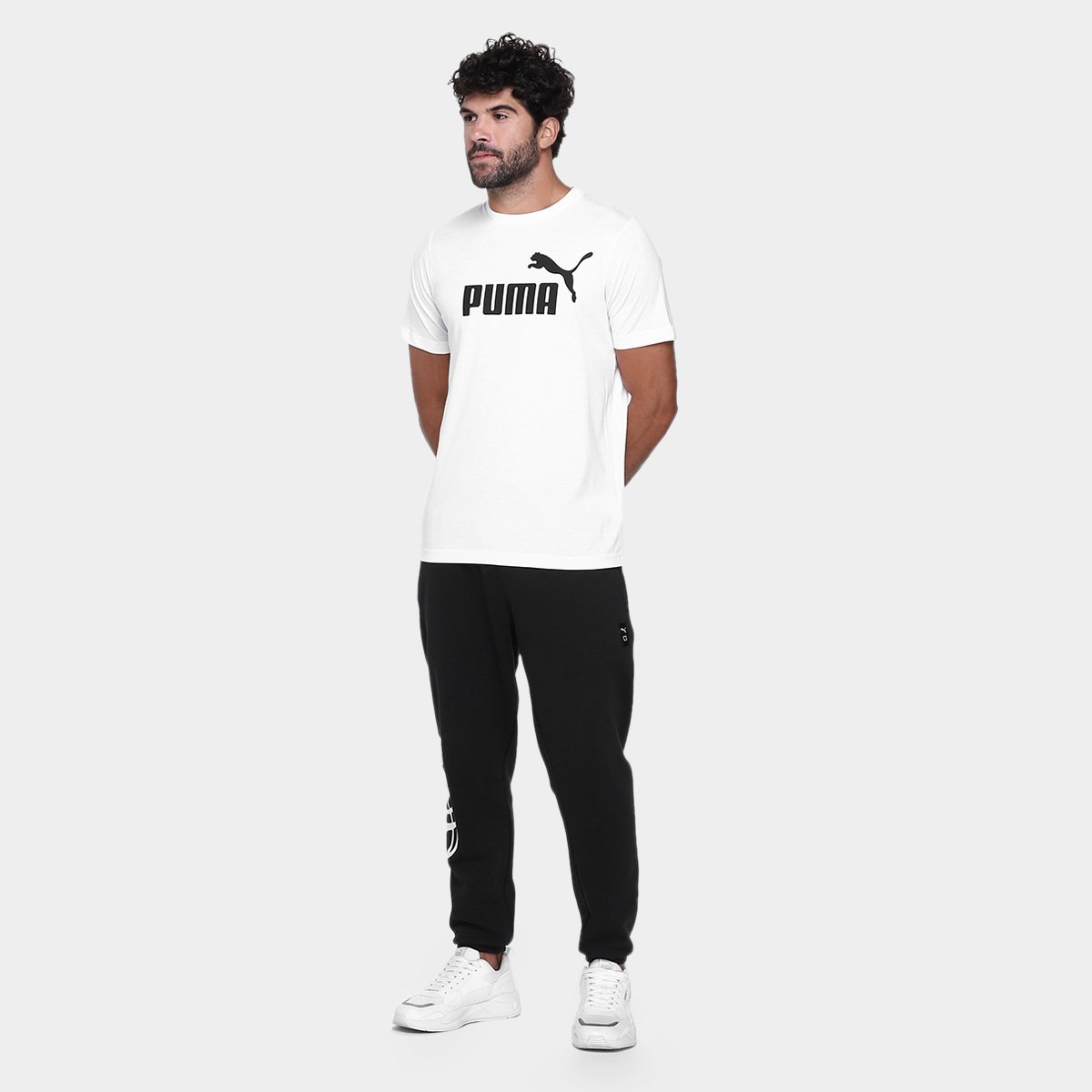 Camiseta Puma No. 1 Logo Masculina - Tam: P - 3