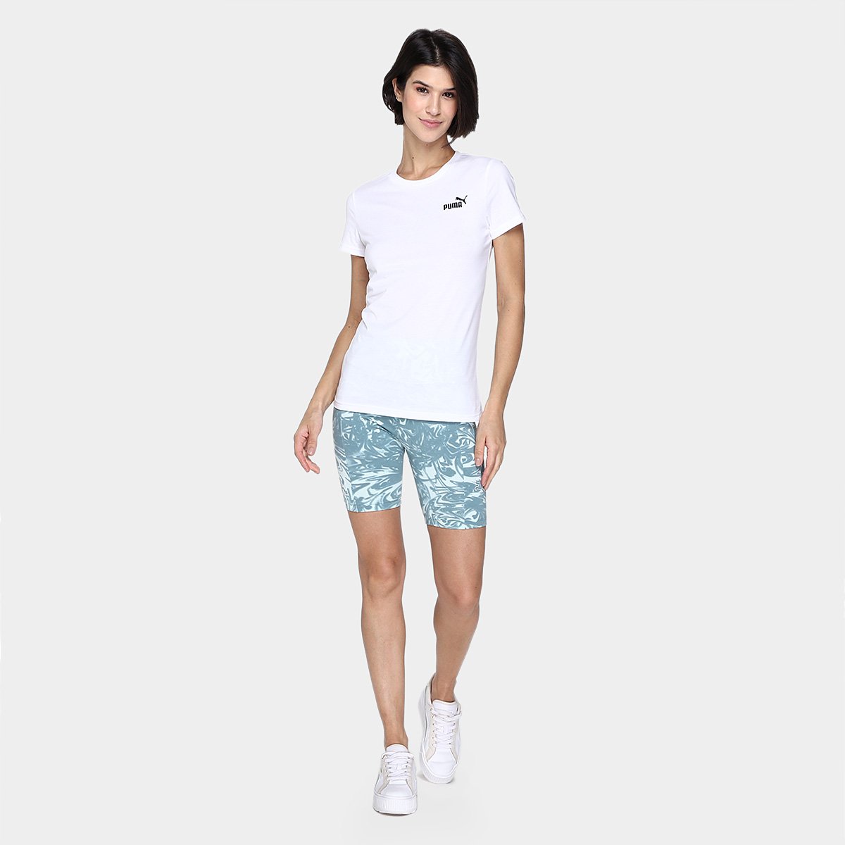 Camiseta Puma Small no. 1 Logo Feminina - Tam: P - 3