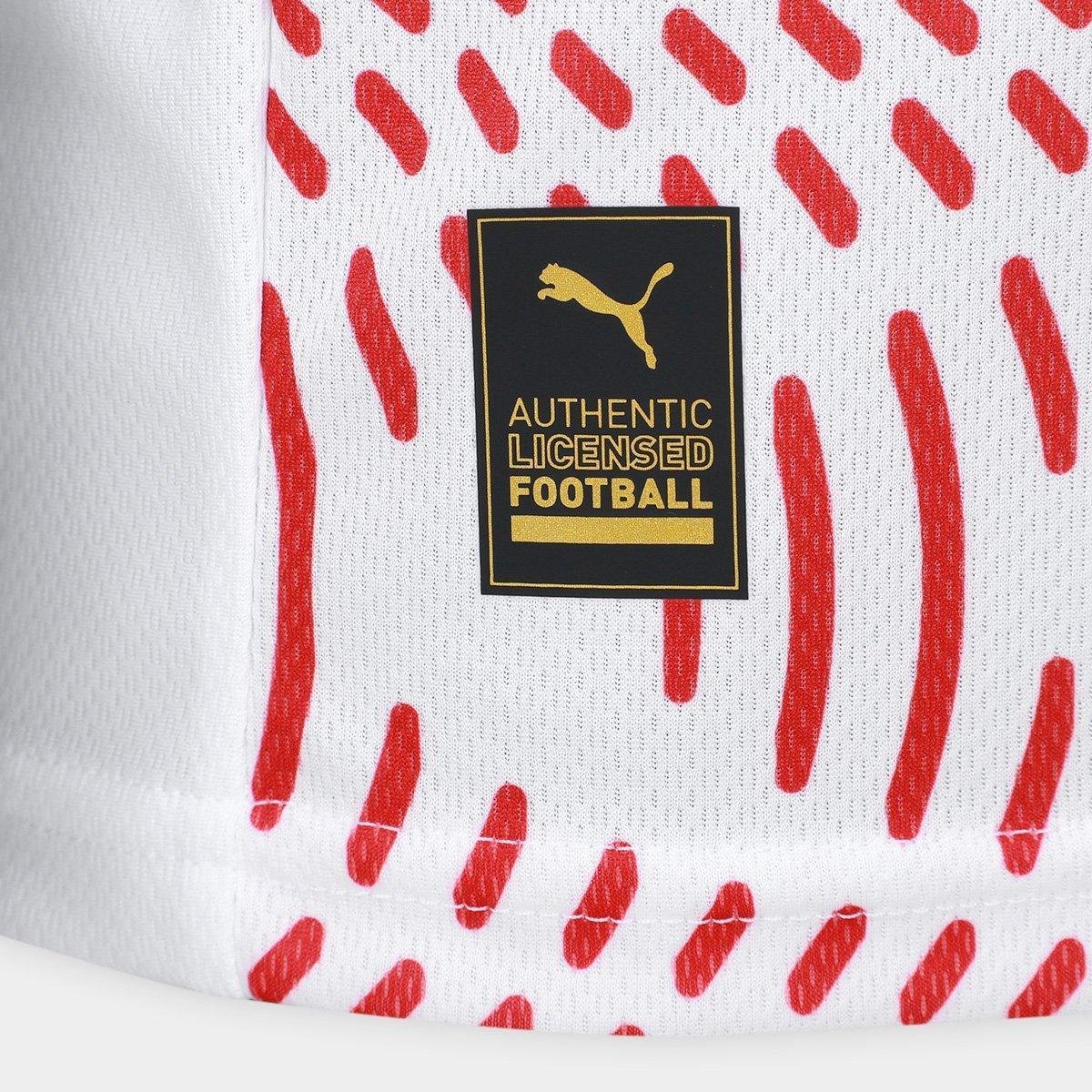 Camisa Red Bull Bragantino I 25/26 s/n Torcedor Puma Masculina - Tam: P - 4