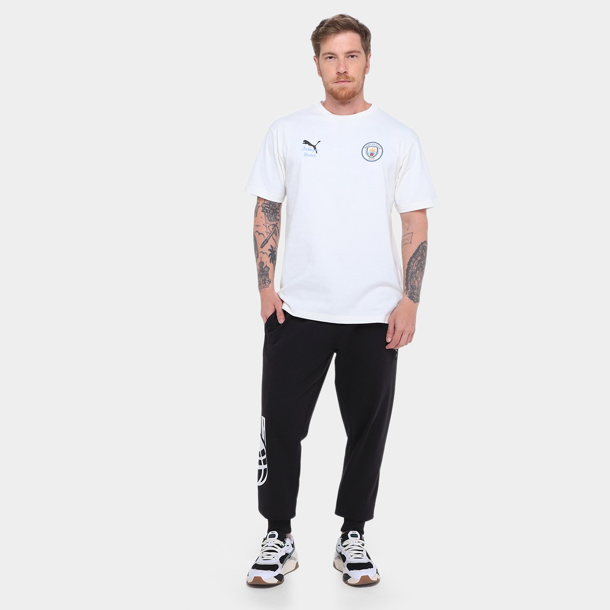 Camisa Manchester City Kidsuper Puma Masculina - Tam: M - 3
