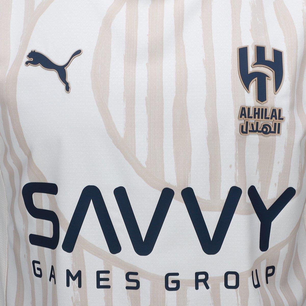 Camisa Al-Hilal Saudi Kidsuper 25/26 Jogador Puma Masculina - Tam: P - 2