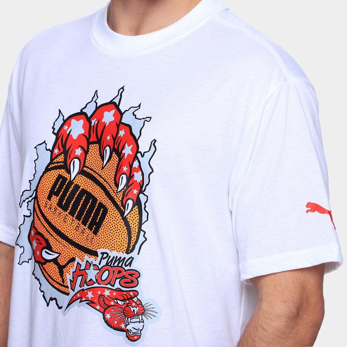 Camiseta Puma Hoopaverse 3 Masculina - Tam: P - 2