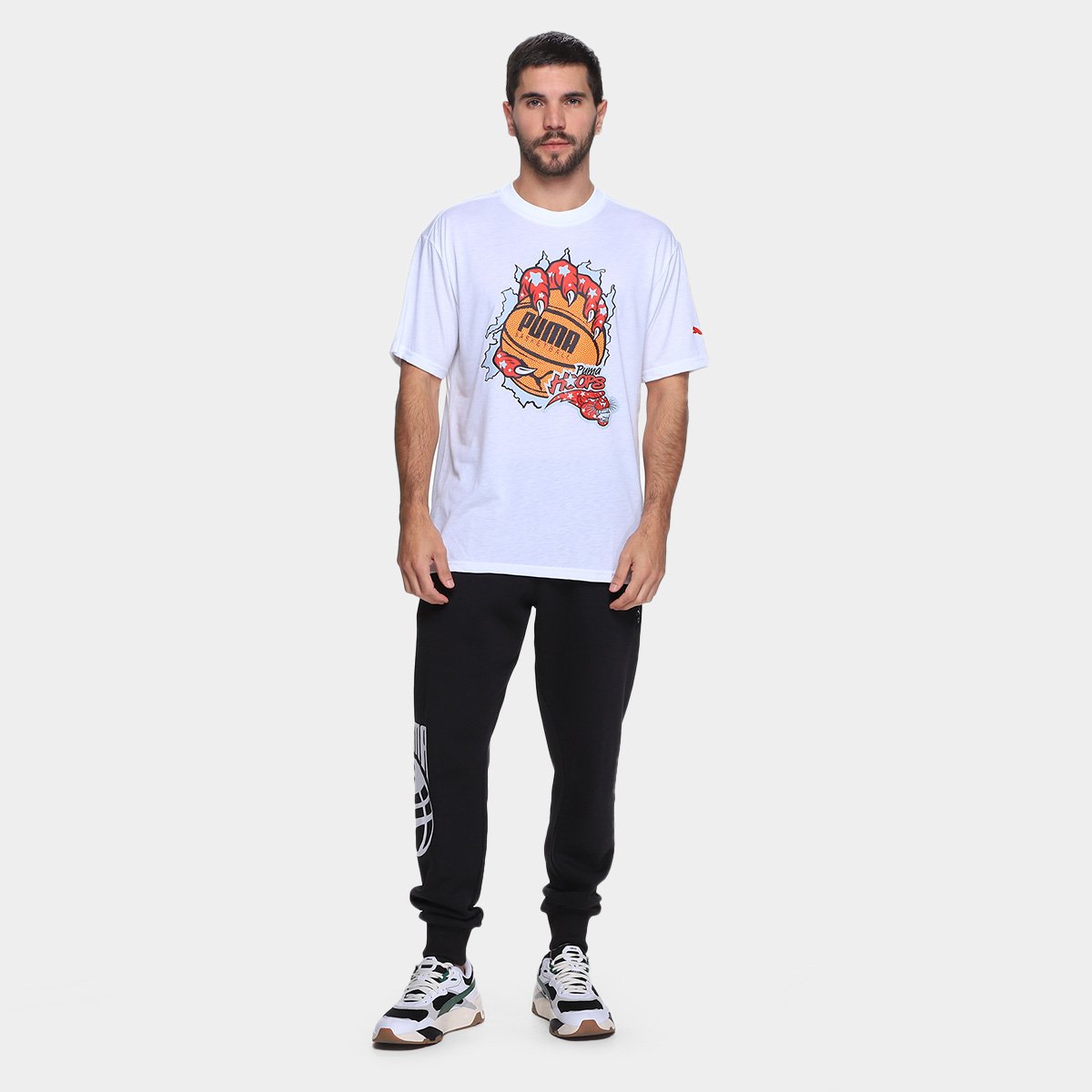 Camiseta Puma Hoopaverse 3 Masculina - Tam: P - 3