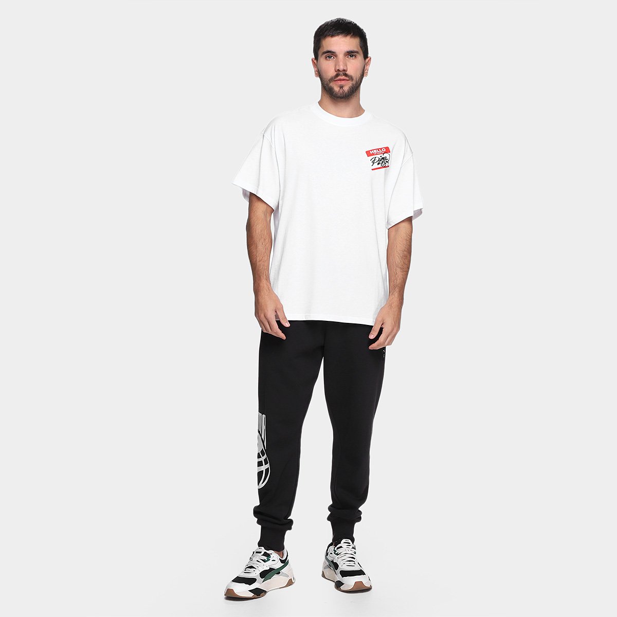 Camiseta Puma Hooperhotline I Masculino - Tam: P - 3