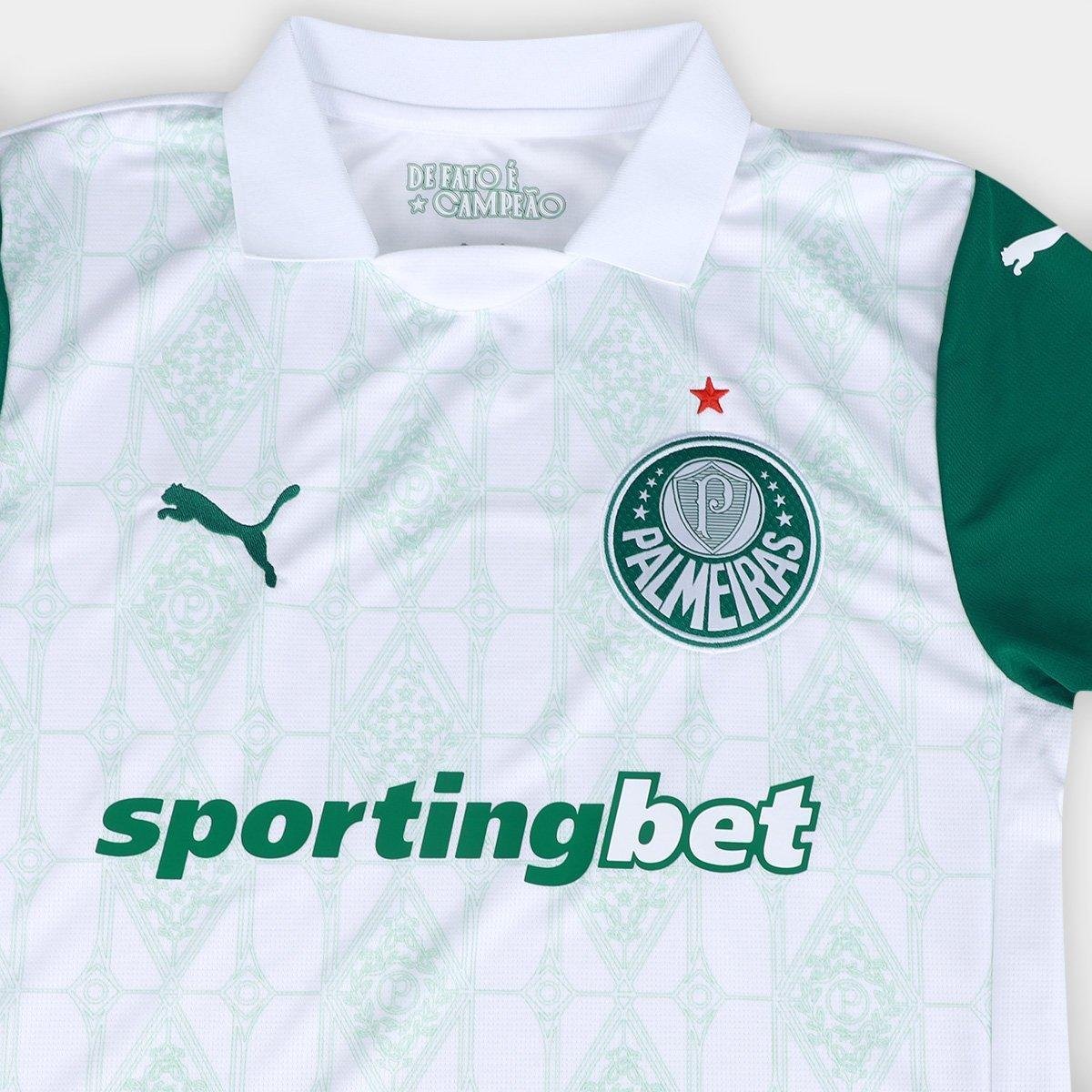 Camisa Palmeiras II 25/26 s/n Torcedor Puma Masculina - Tam: P - 4