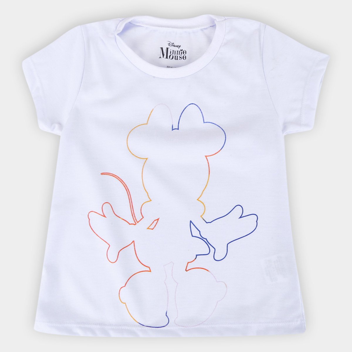 Blusa Infantil Disney Minnie Colors Feminina