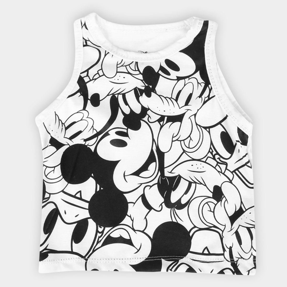 Camiseta Regata Infantil Disney Mickey Full Masculina