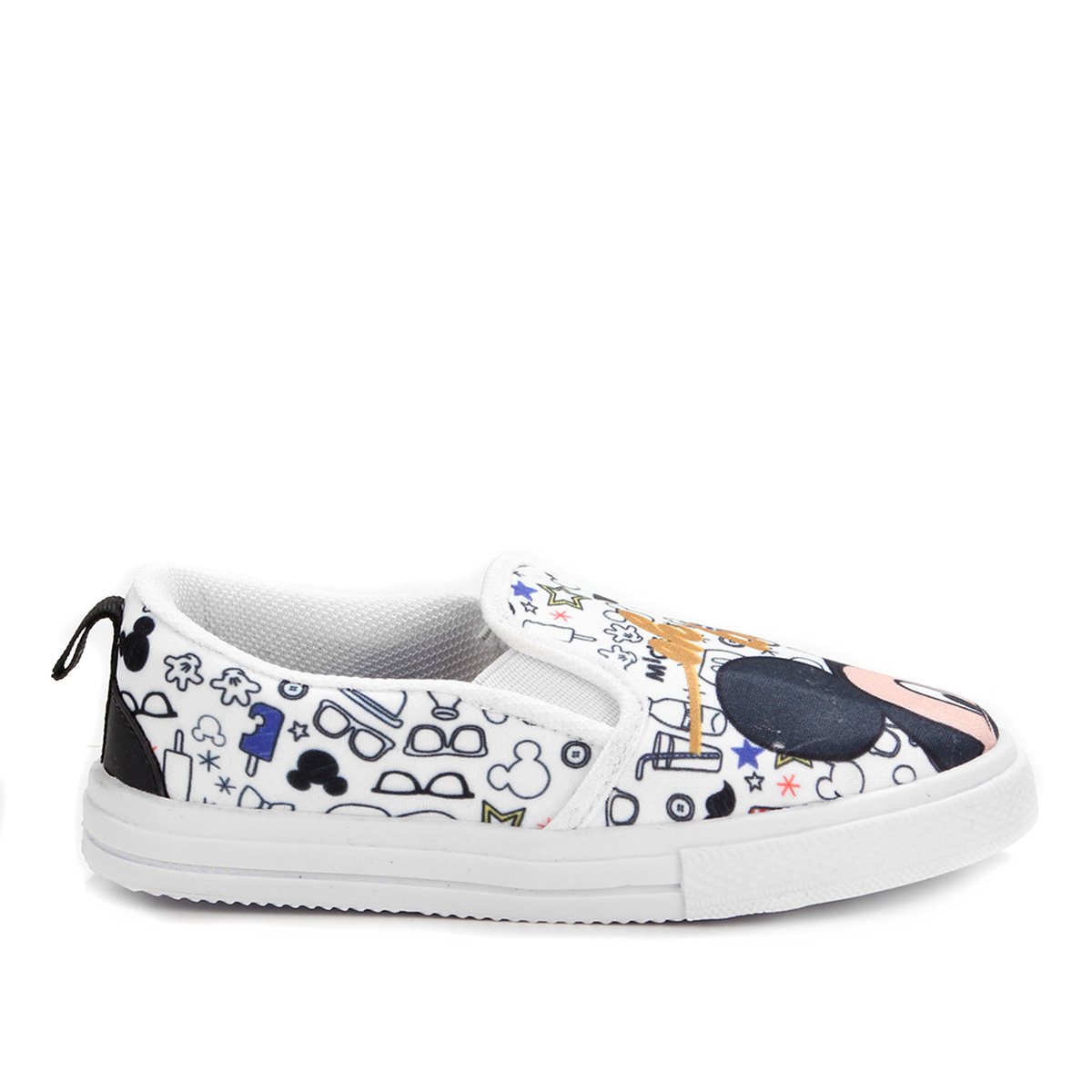 Slip On Infantil Disney Mickey And Friends Masculino |  supersalebrasil.com.br