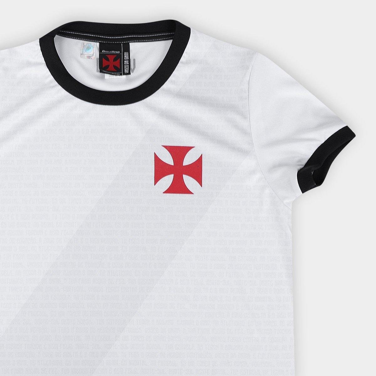 Camiseta Vasco Braziline Razão - Tam: P - 4