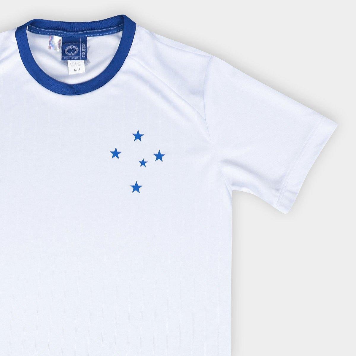 Camisa Cruzeiro Braziline Entrelaço Masculina - Tam: G - 4