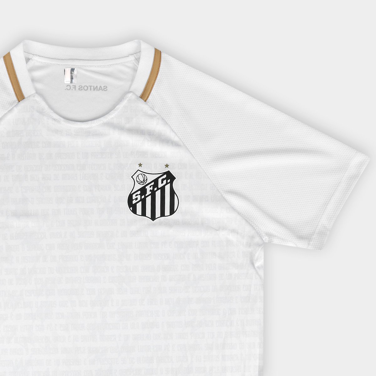 Camisa Santos Braziline Manto Masculina - Tam: M - 4