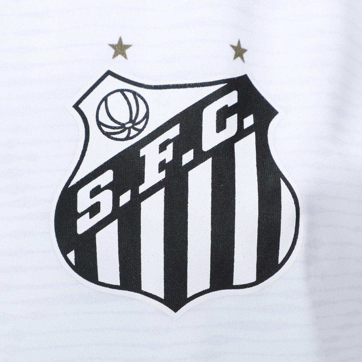 Camisa Santos Braziline Deslocar Feminina - Tam: P - 2