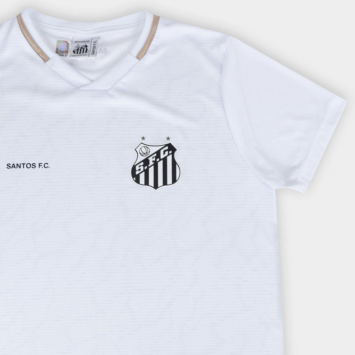 Camisa Santos Braziline Deslocar Feminina - Tam: P - 5