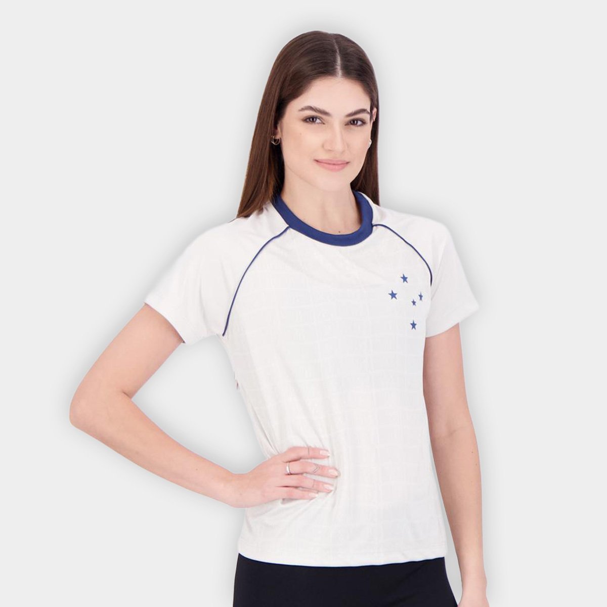 Camiseta Braziline Mosaico Feminina - Tam: P - 1
