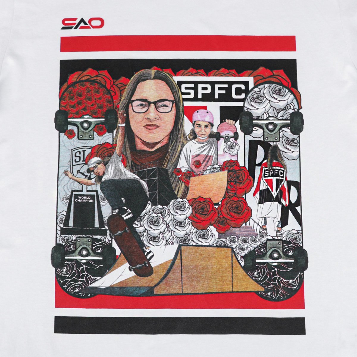 Camiseta São Paulo  Linha Pamela - Tam: P - 2